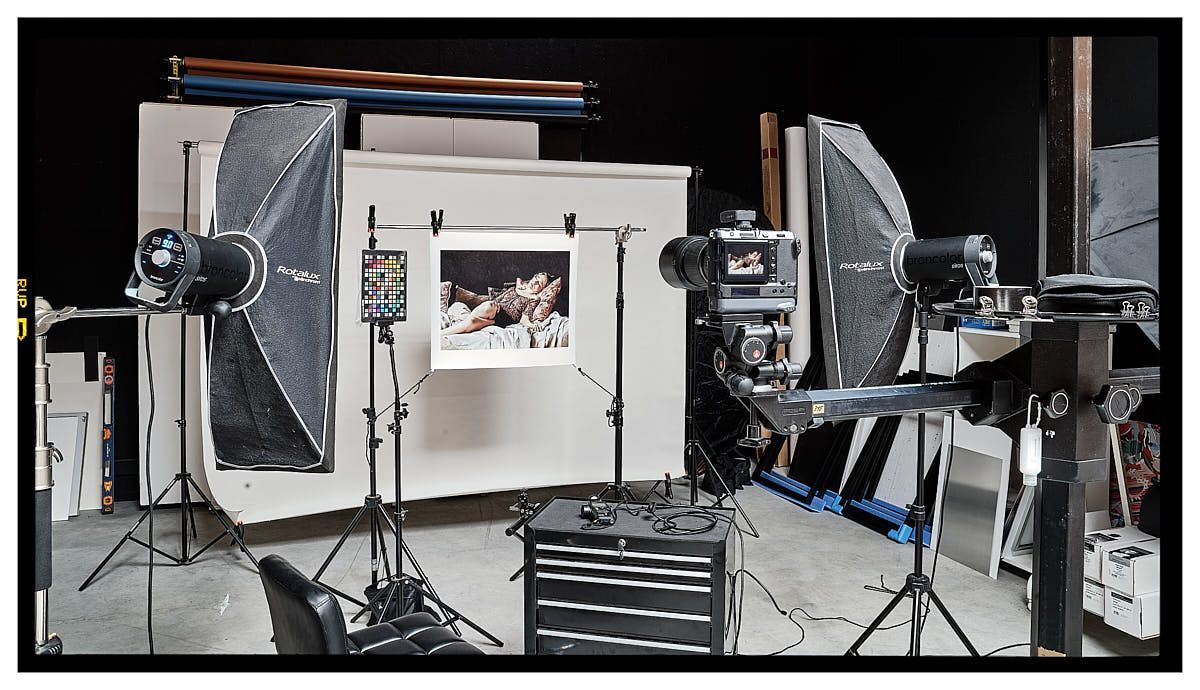 reproduction d'œuvre d'art avec notre studio photo pro à Saint Nazaire et Nantes